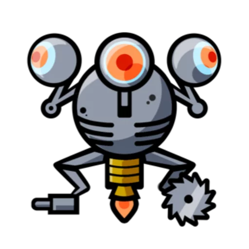 Sticker from the "Fallout emoji" sticker pack