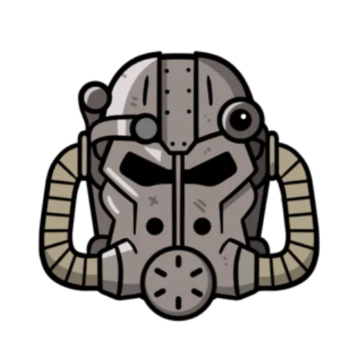 Sticker from the "Fallout emoji" sticker pack