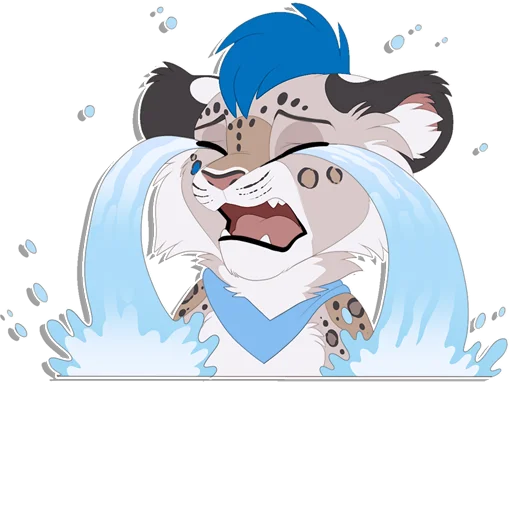 Sticker Tailz SnowMew