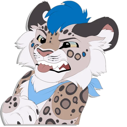 Sticker Tailz SnowMew