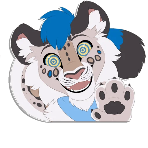 Sticker Tailz SnowMew