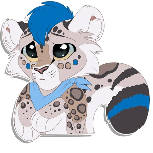 Sticker Tailz SnowMew