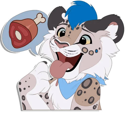 Sticker Tailz SnowMew