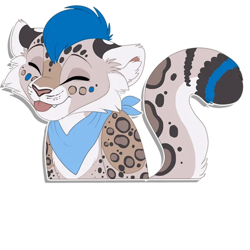 Sticker Tailz SnowMew