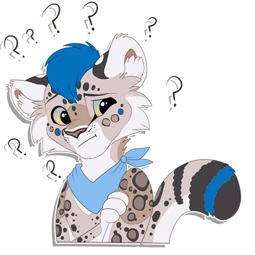 Sticker Tailz SnowMew