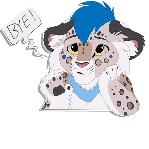 Sticker Tailz SnowMew