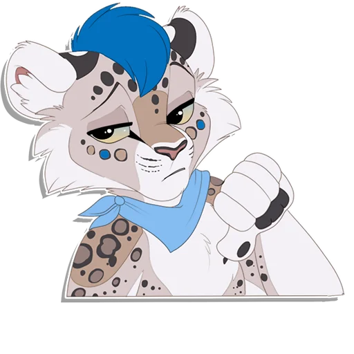 Sticker Tailz SnowMew