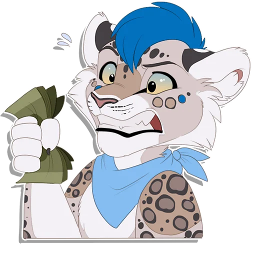 Sticker Tailz SnowMew