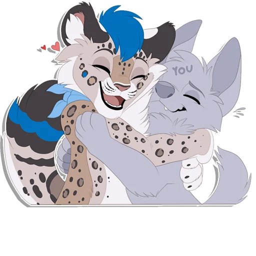 Sticker Tailz SnowMew