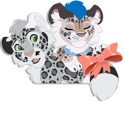 Sticker Tailz SnowMew