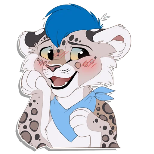 Sticker Tailz SnowMew