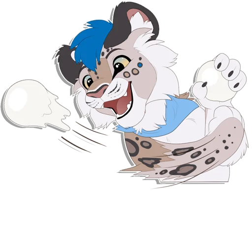 Sticker Tailz SnowMew