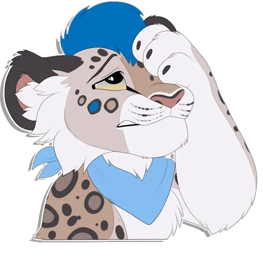 Sticker Tailz SnowMew