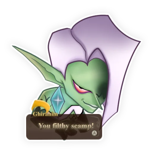 Sticker from the "The Legend of Zelda: Skyward Sword" sticker pack