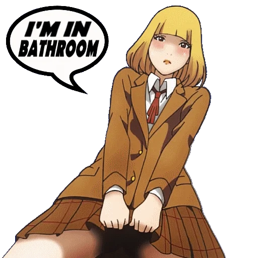 Sticker from the "PRISON SCHOOL" sticker pack