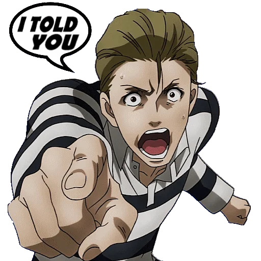 Sticker from the "PRISON SCHOOL" sticker pack