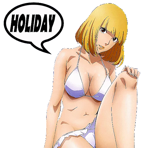 Sticker from the "PRISON SCHOOL" sticker pack