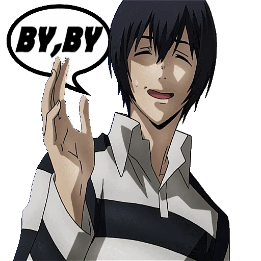 Sticker from the "PRISON SCHOOL" sticker pack