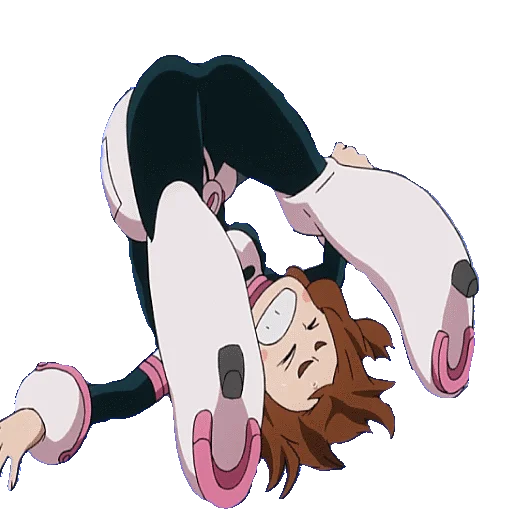 Стикер из набора "OCHAKO URARAKA"