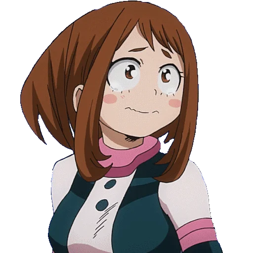 Sticker from the "OCHAKO URARAKA" sticker pack