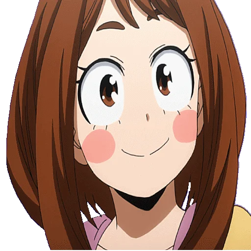 Стикер из набора "OCHAKO URARAKA"