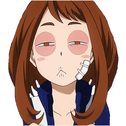 Sticker from the "OCHAKO URARAKA" sticker pack