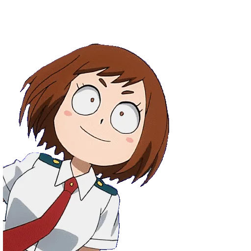 Стикер из набора "OCHAKO URARAKA"