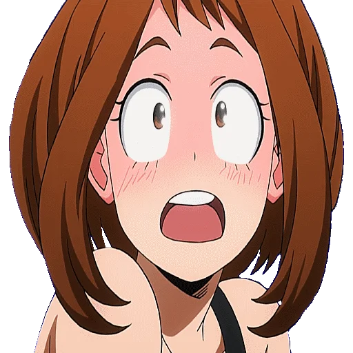 Стикер из набора "OCHAKO URARAKA"