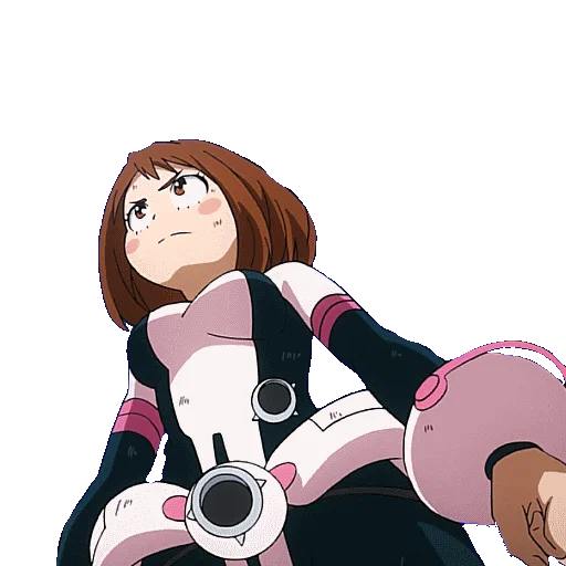 Стикер из набора "OCHAKO URARAKA"