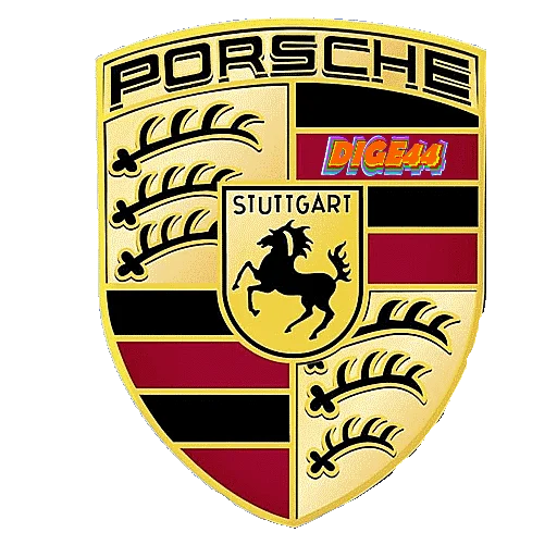 Sticker from the "PORSCHE" sticker pack