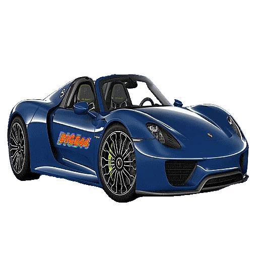 Sticker from the "PORSCHE" sticker pack