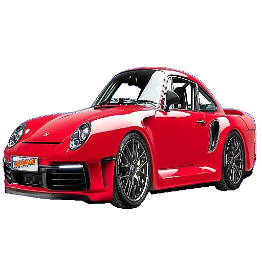 Sticker from the "PORSCHE" sticker pack