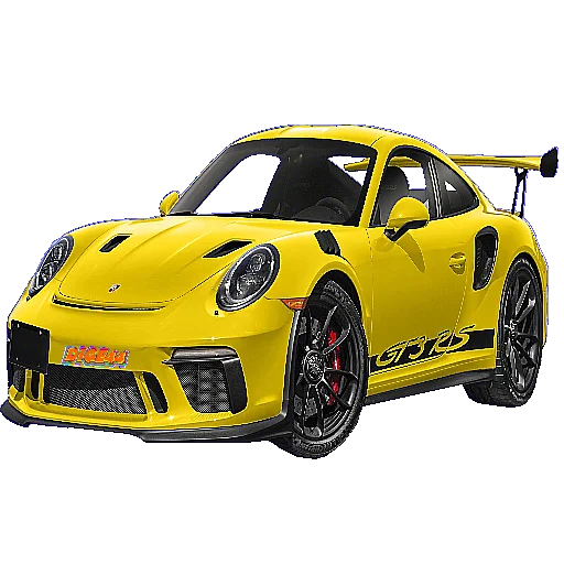 Sticker from the "PORSCHE" sticker pack