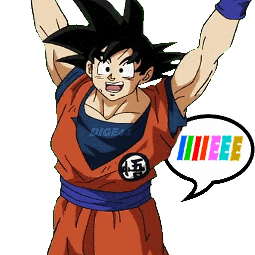 Стикер из набора "🇬🇧🏴󠁧󠁢󠁥󠁮󠁧󠁿GOKU"