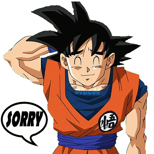 Стикер из набора "🇬🇧🏴󠁧󠁢󠁥󠁮󠁧󠁿GOKU"