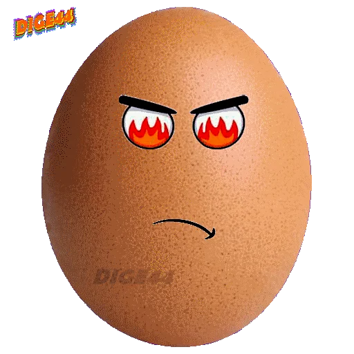 Стикер из набора "EGGS"