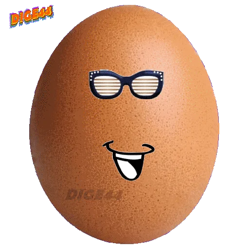 Стикер из набора "EGGS"