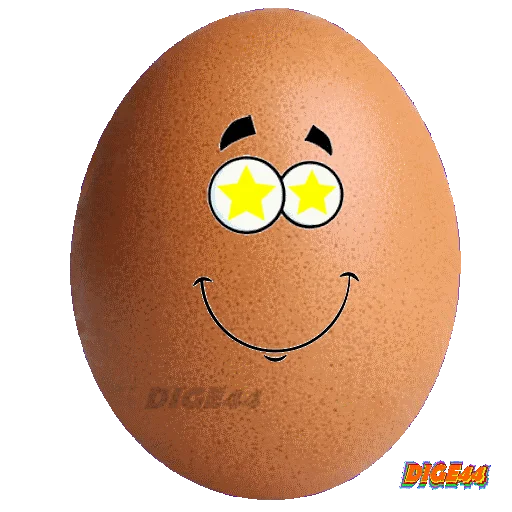 Стикер из набора "EGGS"