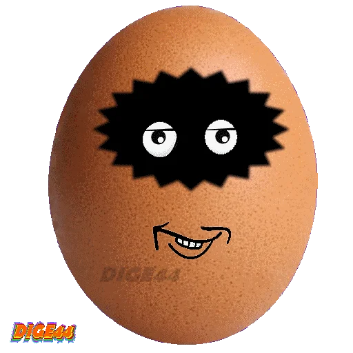 Стикер из набора "EGGS"