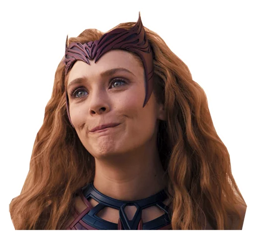 Sticker from the "Scarlet Witch" sticker pack