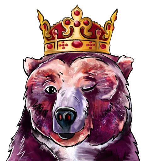 Sticker from the "Bear" sticker pack