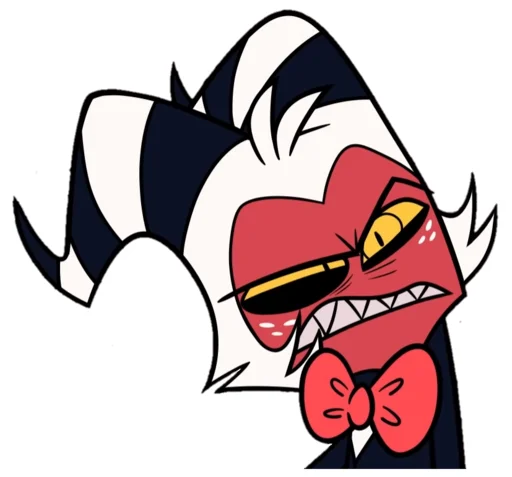 Sticker from the "Moxxie" sticker pack