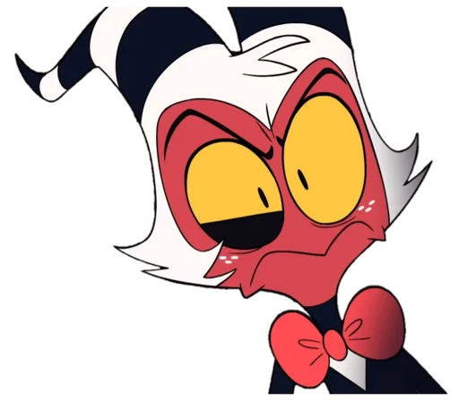 Sticker from the "Moxxie" sticker pack