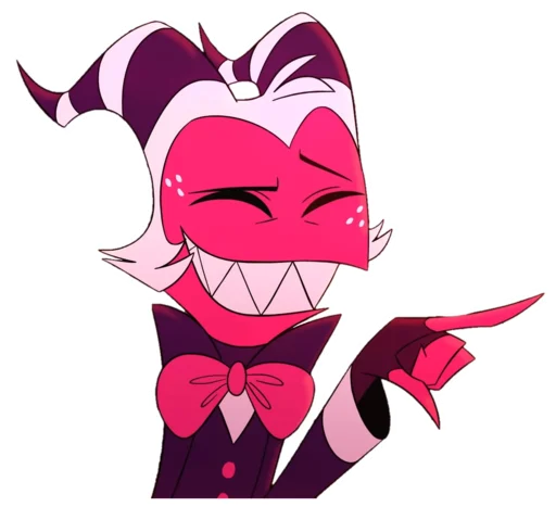 Sticker from the "Moxxie" sticker pack