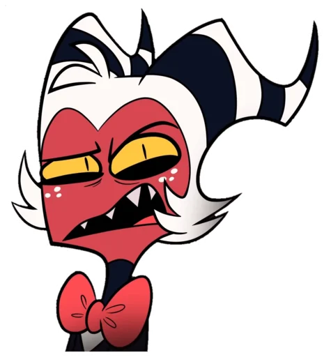 Sticker from the "Moxxie" sticker pack