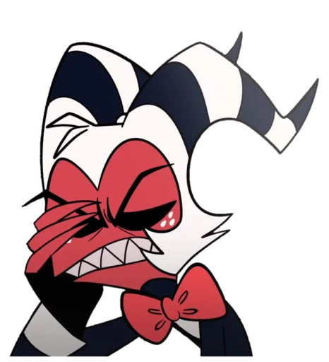 Sticker from the "Moxxie" sticker pack