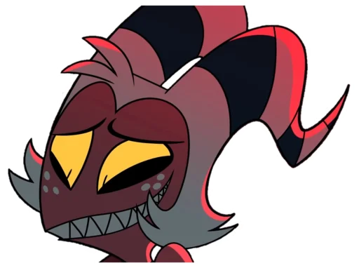 Sticker from the "Moxxie" sticker pack