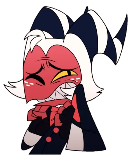 Sticker from the "Moxxie" sticker pack