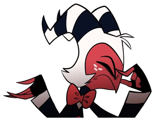 Sticker from the "Moxxie" sticker pack