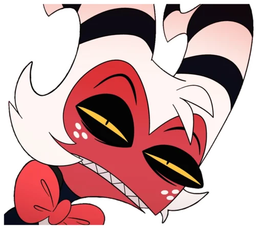 Sticker from the "Moxxie" sticker pack